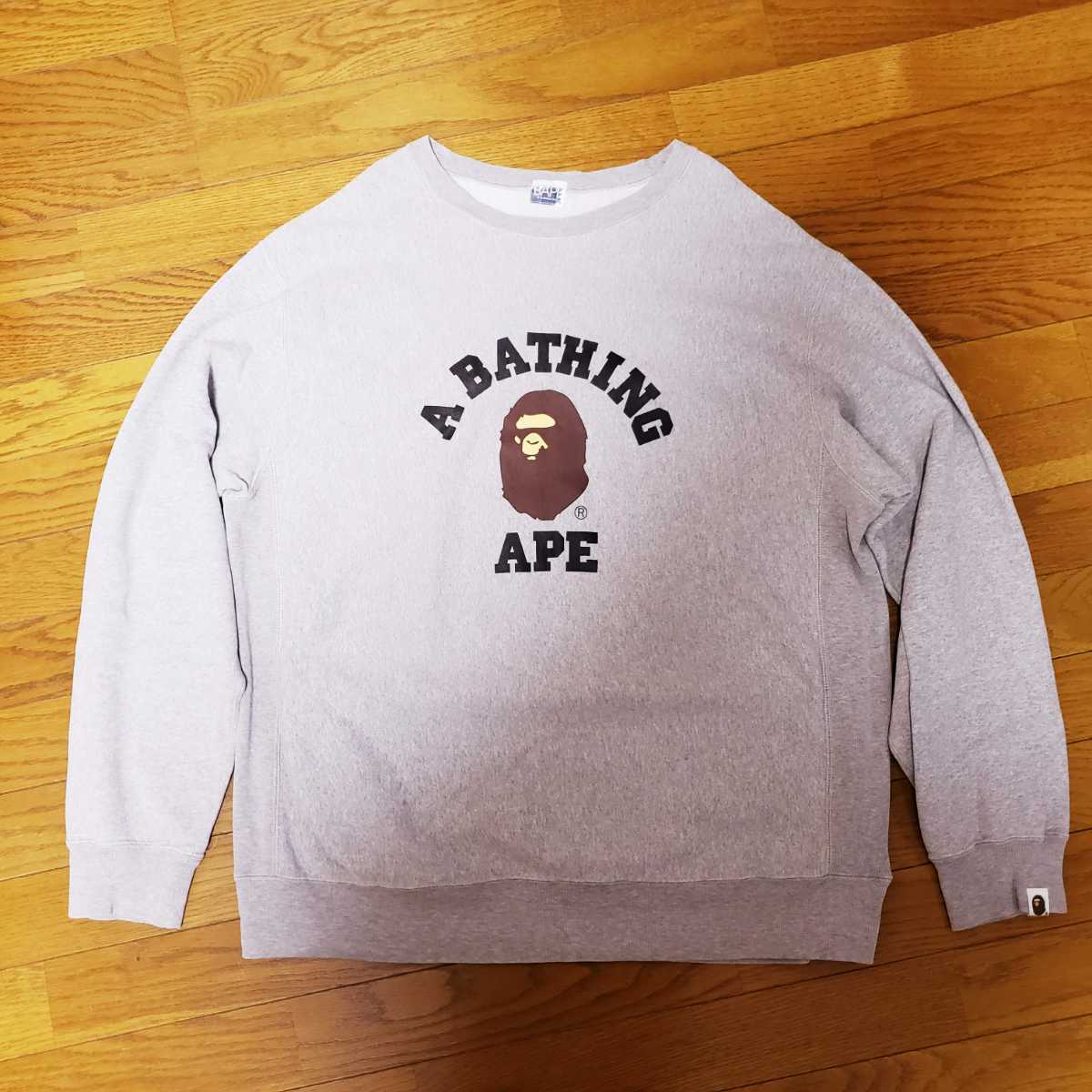 A APE BATHING カレッジロゴ ベイシング アベイシングエイプ ア 