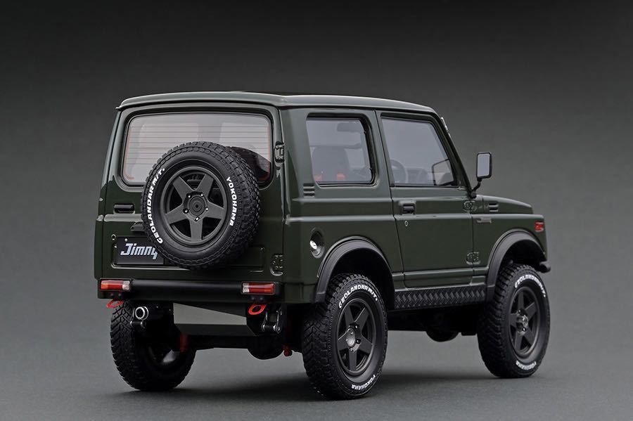 スズキ ジムニー 1/18 イグニッションモデル ジャンク T25040209 イグニッションモデル 1/18 SUZUKI ジムニー Jimny (JA11) Green