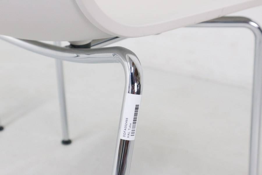 ２脚セットVitra　ヴィトラ　HALTube　スタッキングチェア ホワイト ☆vitra. ヴィトラ☆HAL ハル チューブ スタッキングチェア 2脚セット