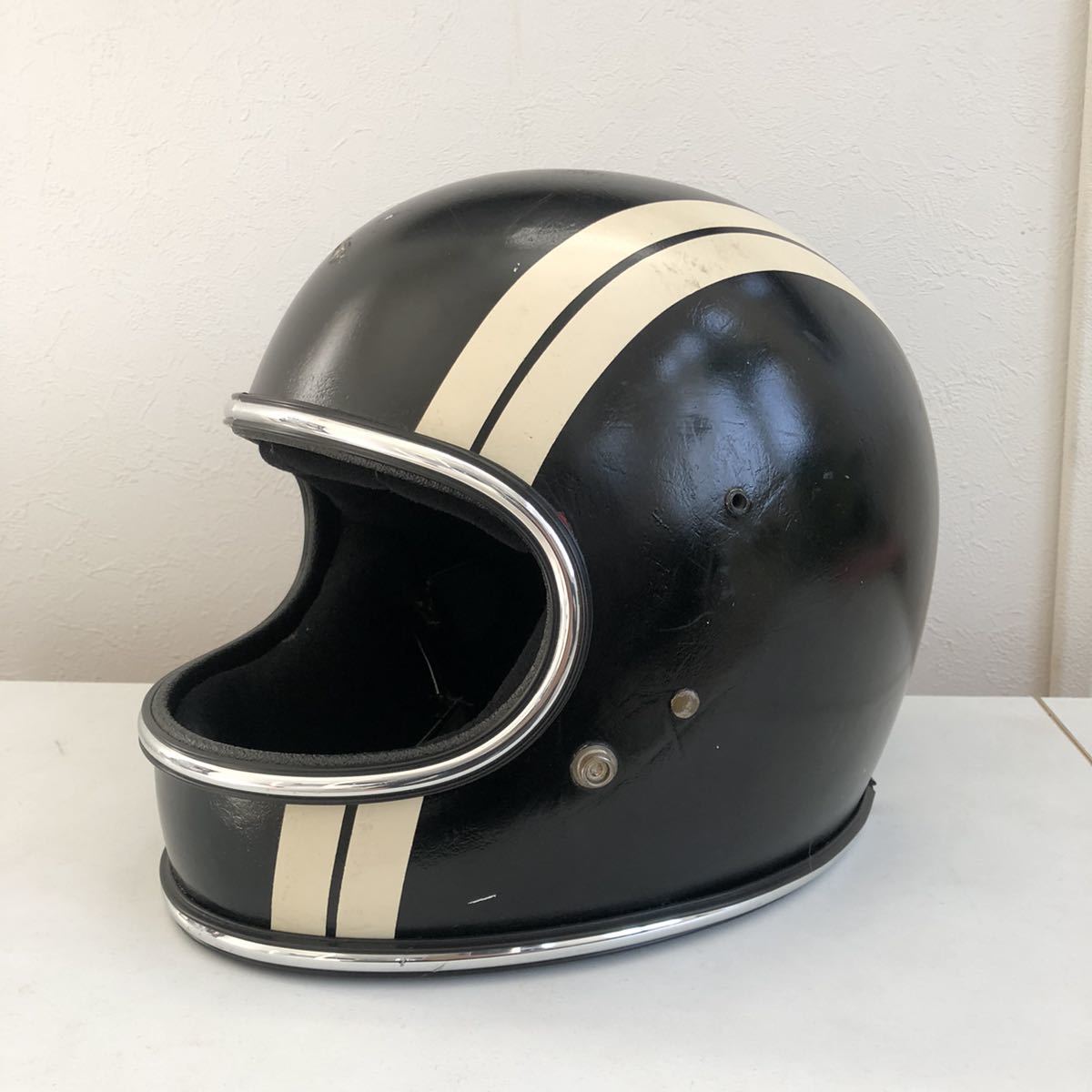 ビンテージヘルメット Lサイズ フルフェイス ハーレー アメリカン メンズ バイク 旧車 単車 族ヘル Bell 黒 Buco Shoei Motorsinc Lサイズ 売買されたオークション情報 Yahooの商品情報をアーカイブ公開 オークファン Aucfan Com