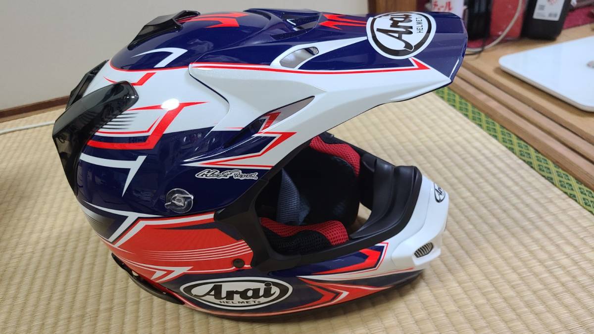 Arai アライ VX-IV Vクロス4 オフロード バイク ヘルメット ブラック
