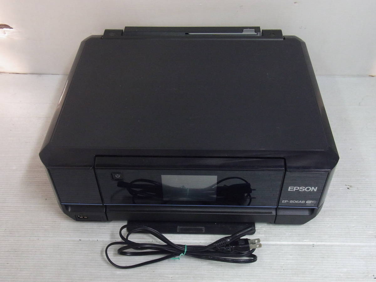 H□ジャンク-通電確認のみ EPSON インクジェットプリンター 複合機