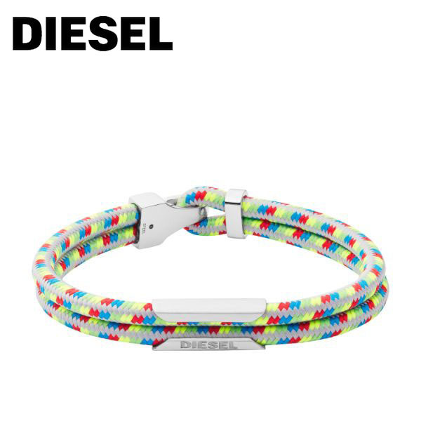 【1円新品正規品】ディーゼルDIESELブレスレットアクセサリージュエリーメンズレディース【マルチカラー】腕回り18.5cmまで対応!贈り物 夏