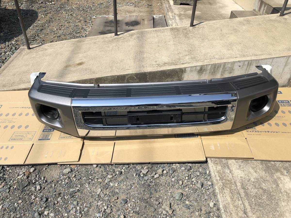 ランクル70 フロントバンパーバン用（白） 純正 ウインチ無 GRJ76 再販