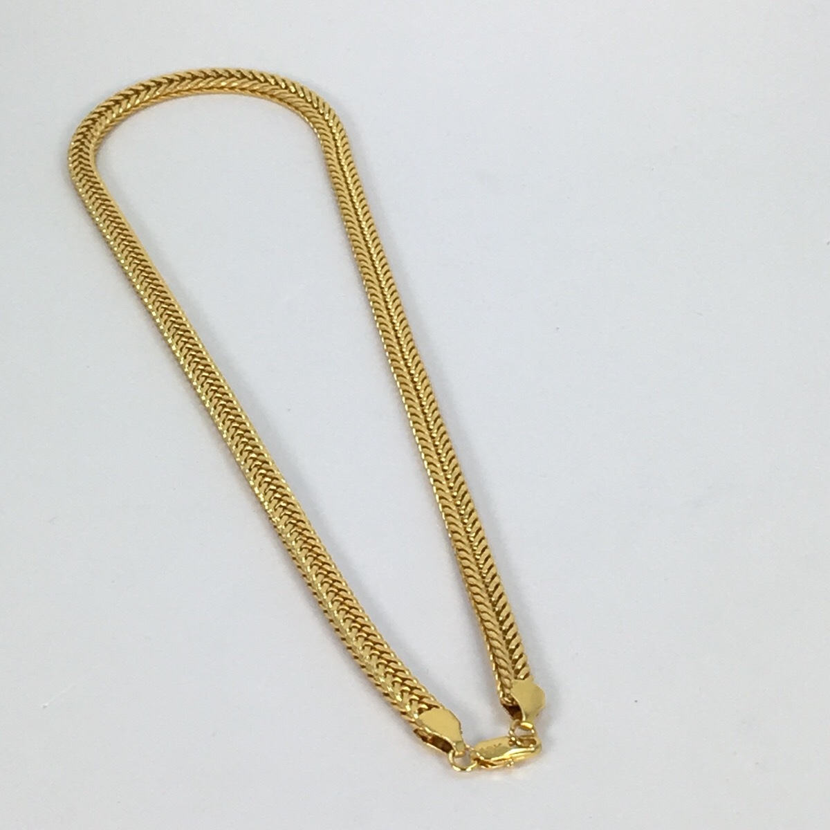 ネックレス 18K メッキ 喜平ネックレス 34g 18金 50cm 6mm ゴールド 