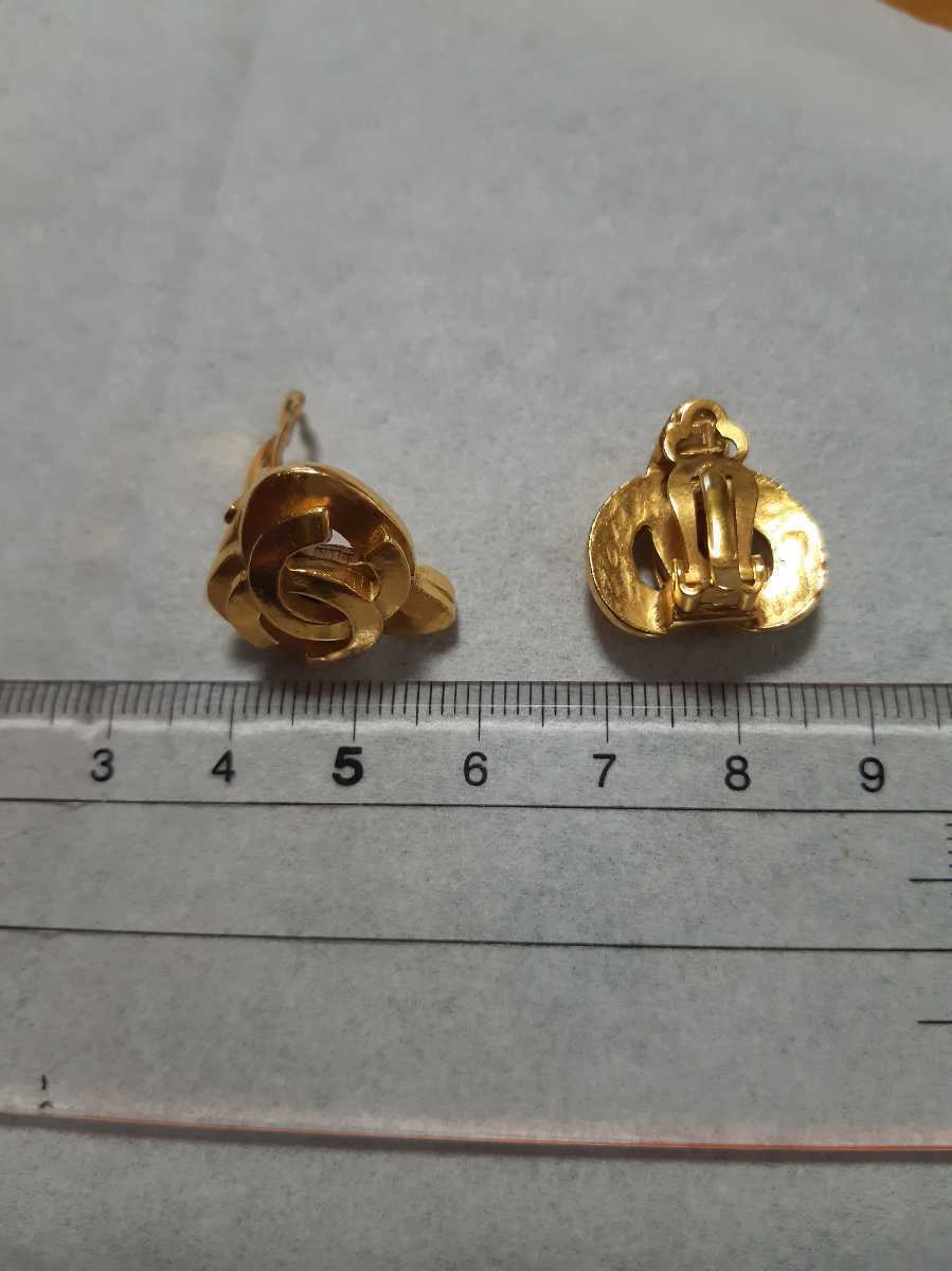 シャネル　イヤリング　ヴィンテージ　ココマーク　ハート　97P_6