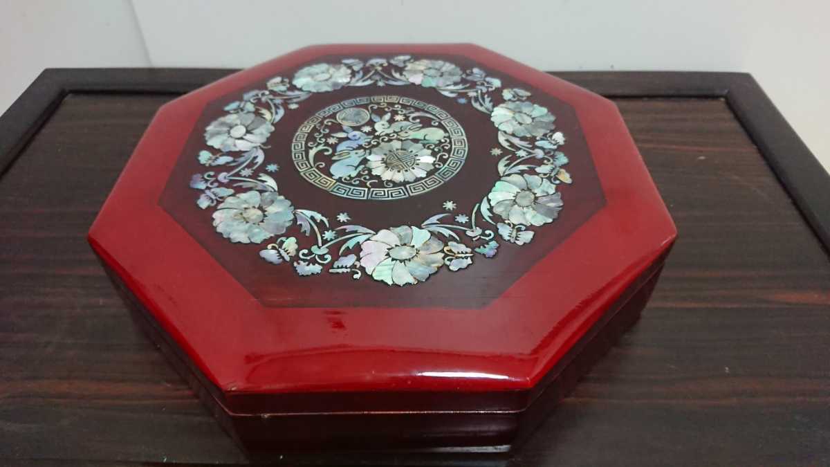 螺鈿 唐物 漆器 中国骨董 螺鈿細工 -螺鈿(盆)の中古品・新品・未使用