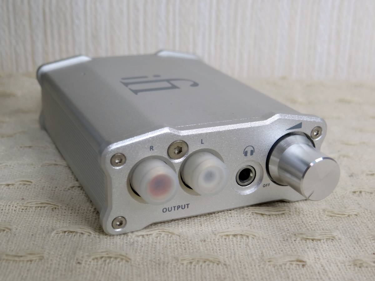 ヘッドホン　ジャンク扱い 高音質】iFi-Audio nano iDSD (USB DAC/DSD/MQA/384kHz)モバイル