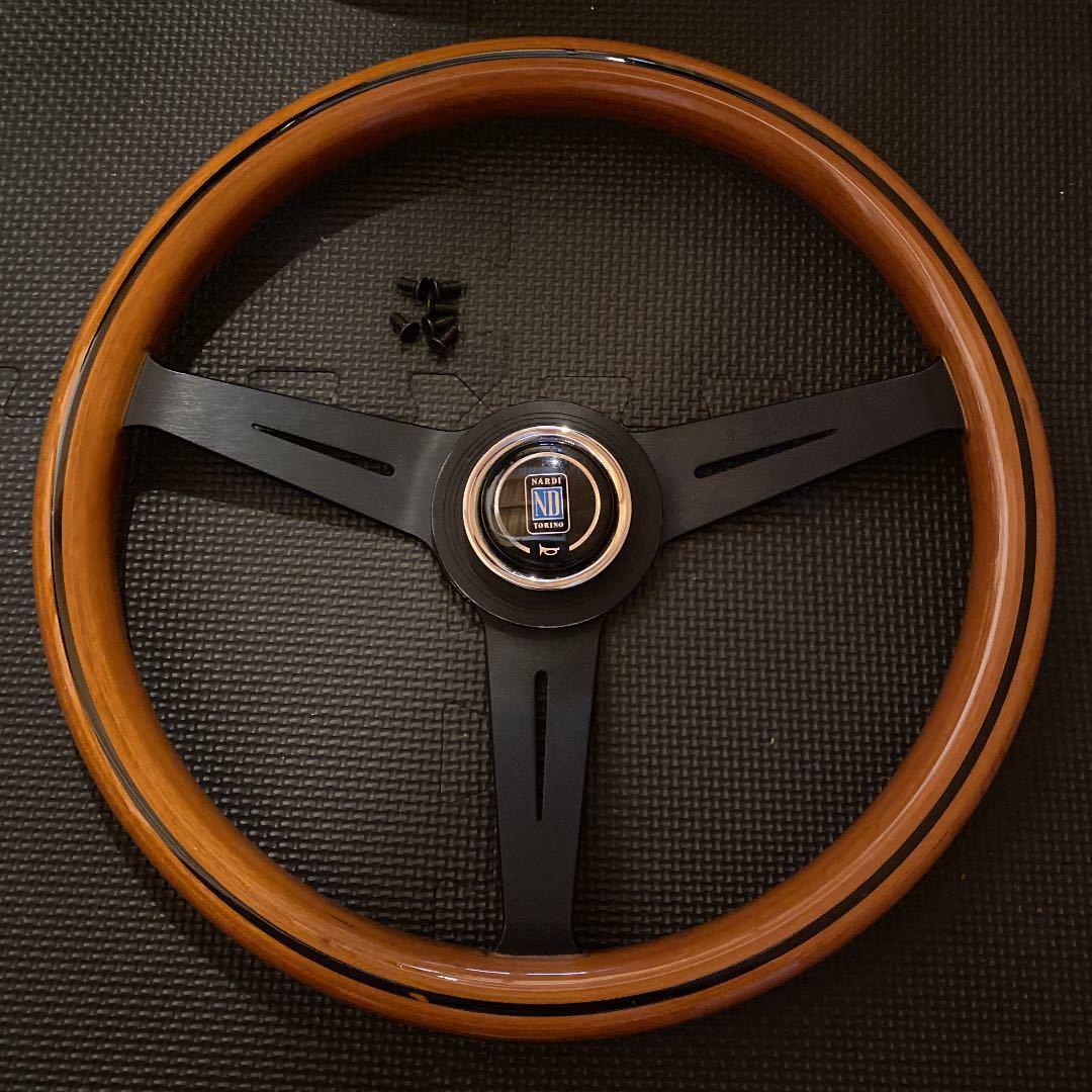 赤字超特価，格安 NARDI ウッドステアリング ブラックスポーク 36&pi;(ステアリング、ハンドル本体)｜売買されたオークション情報、yahooの商品情報をアーカイブ公開 - オークファン ステアリング、ハンドル本体