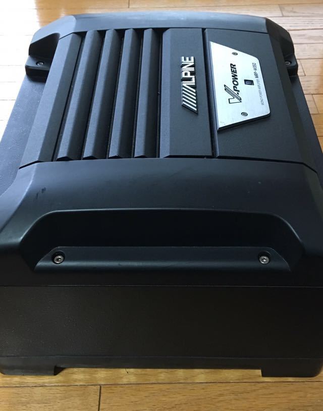 送料無料】アルパイン アンプ内蔵サブウーファー SWD-2000 MRP-M350