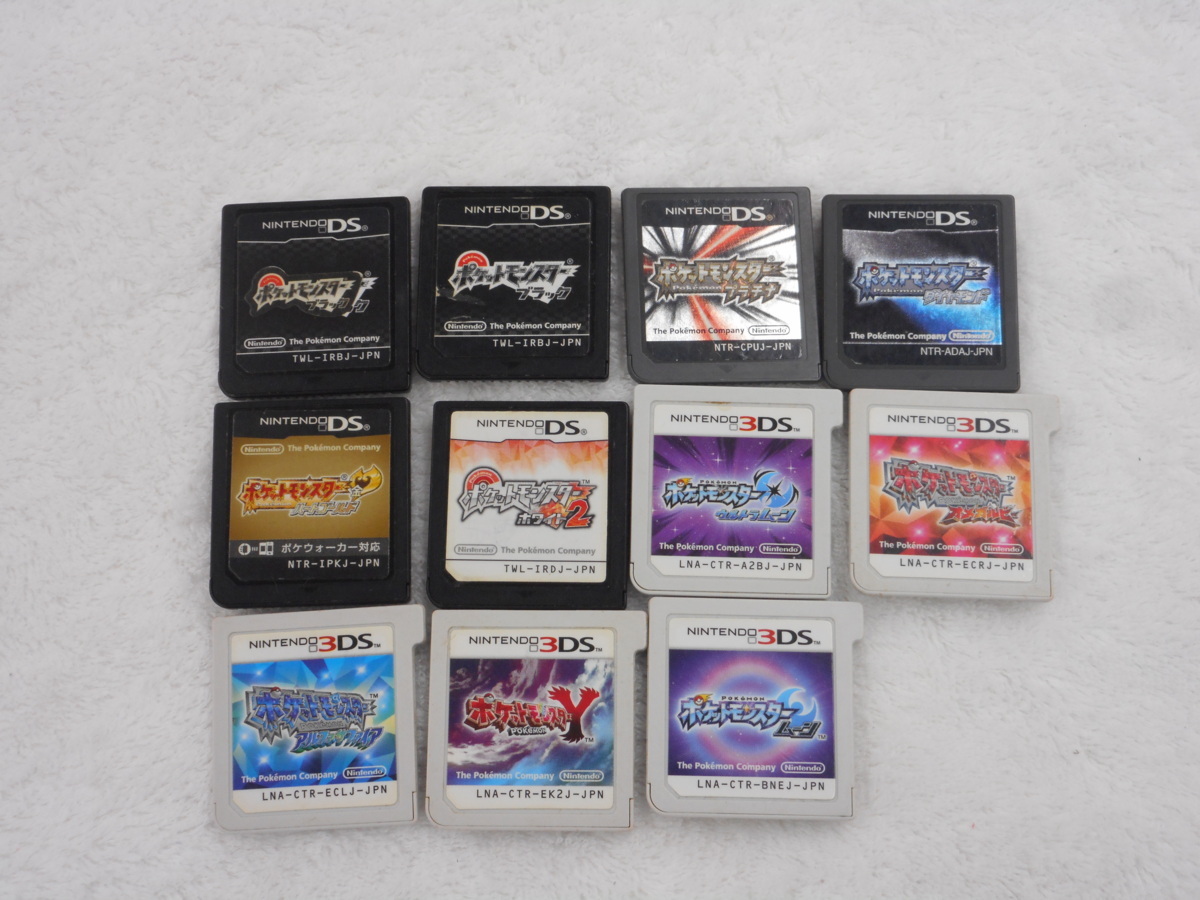 ☆ジャンク品☆ポケットモンスター ソフト DS 3DS いろいろセット【他