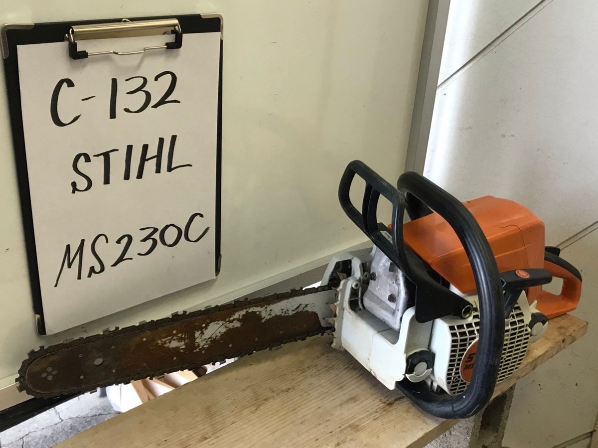 スチール STIHL チェーンソー - Yahoo!オークション 中古 C-129 MS230C 