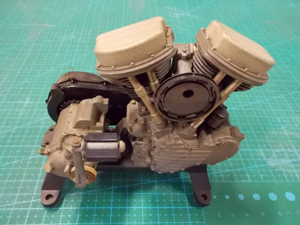 マルシン工業 1/6 ハーレーダビッドソン パンヘッド エンジン模型 当時