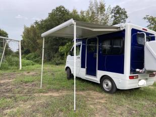 大 0cm X 150cm キャンピングカー用 移動販売車用 ミニバン用 軽自動車用 サイドオーニング テント 日よけ雨除けjpstar キャリア ラック 売買されたオークション情報 Yahooの商品情報をアーカイブ公開 オークファン Aucfan Com