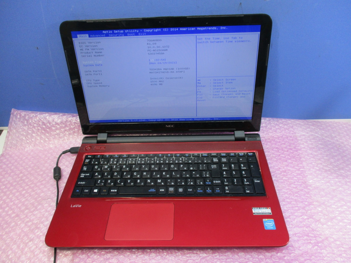 NEC S LaVie LAVIE Note Standard [スターリーブラック] 価格 本体