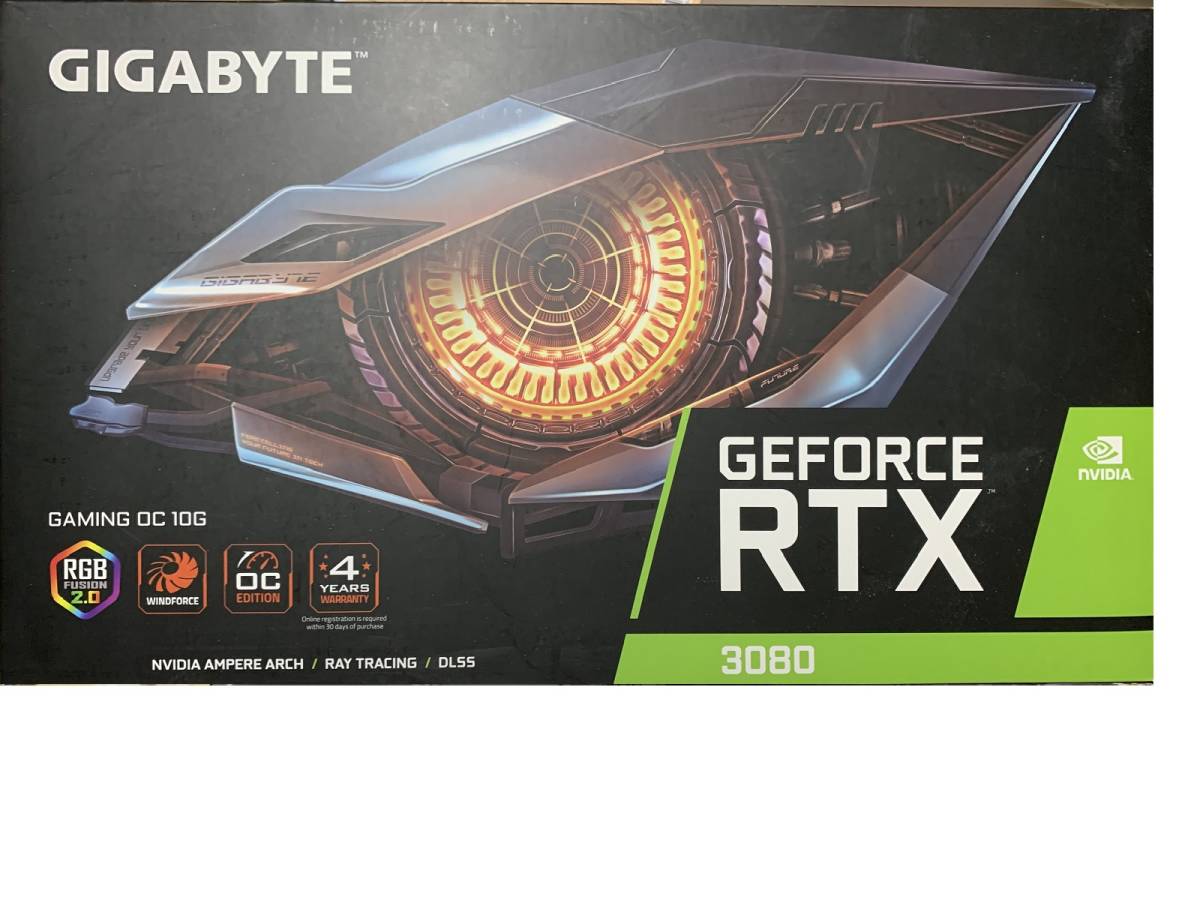 送料無料 GIGABYTE RTX3080 GAMING OC 10G 【公式通販】