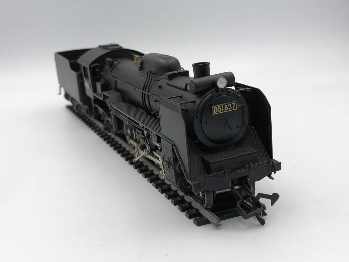 Adachi アダチ 蒸気機関車 鉄道模型 D51 HOゲージ SL 炭水車付 鉄道