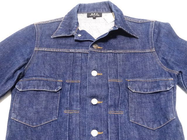 APC 90s 00s vintage original 2nd TYPE DENIM JACKET S size