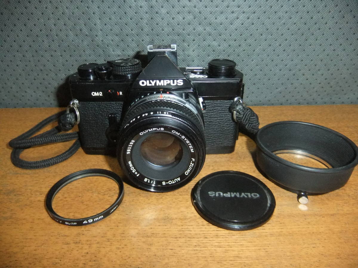 ジャンク品 オリンパス OLYMPUS OM-2 AUTO-S 50mm F1.8 OLYMPUS OM-2