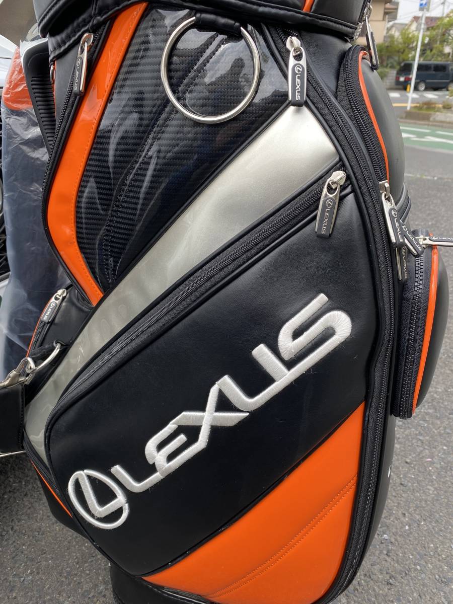 LEXUS キャスター付 ゴルフ キャディバッグ LEXUS公式ショップ限定