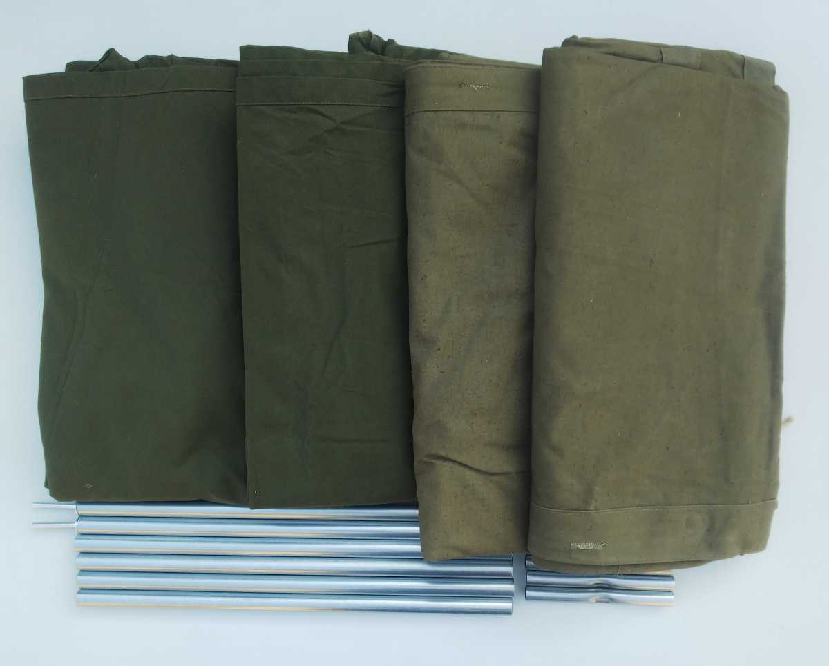 軍幕 ポーランド軍 ロシア軍 コラボセット ポンチョ テント キャンプ