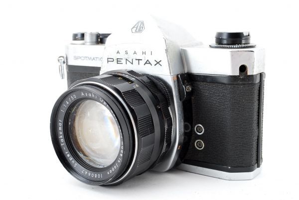 【セット】ペンタックス SP F／Takumar 50mm F1.4レンズ フィ c1102☆PENTAX ペンタックスSP + 前期 super-takumar 50mm f1.4☆ SP