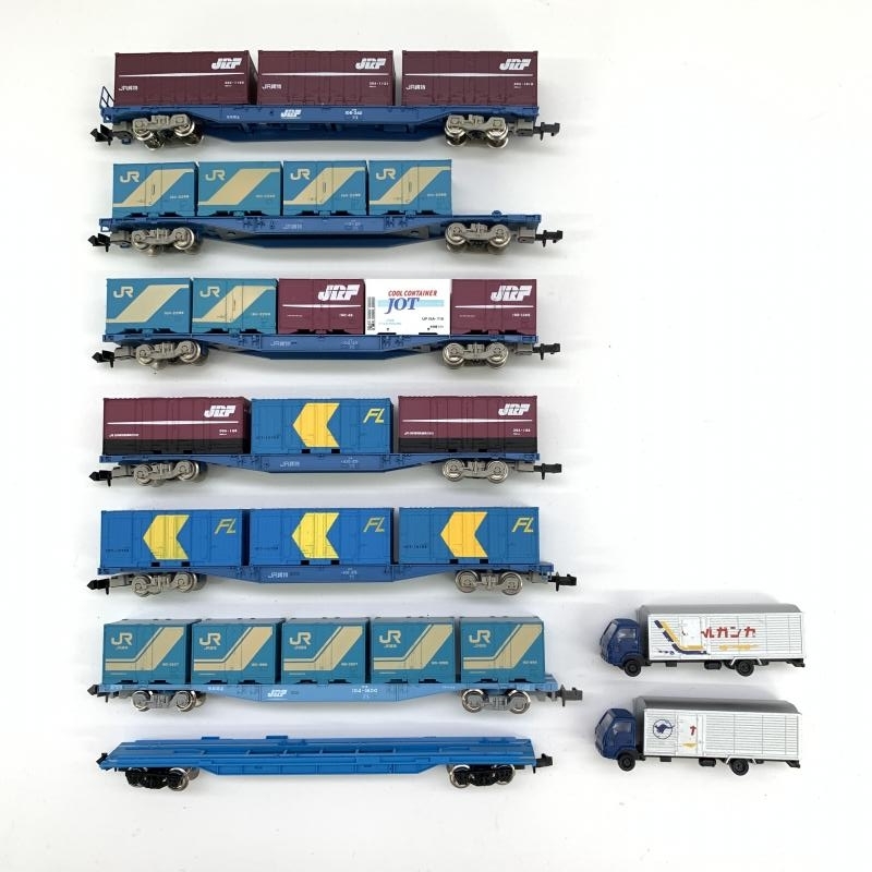 KATO 【10-1393】コキ50000(グレー台車)コンテナ無積載 2両セット 19D