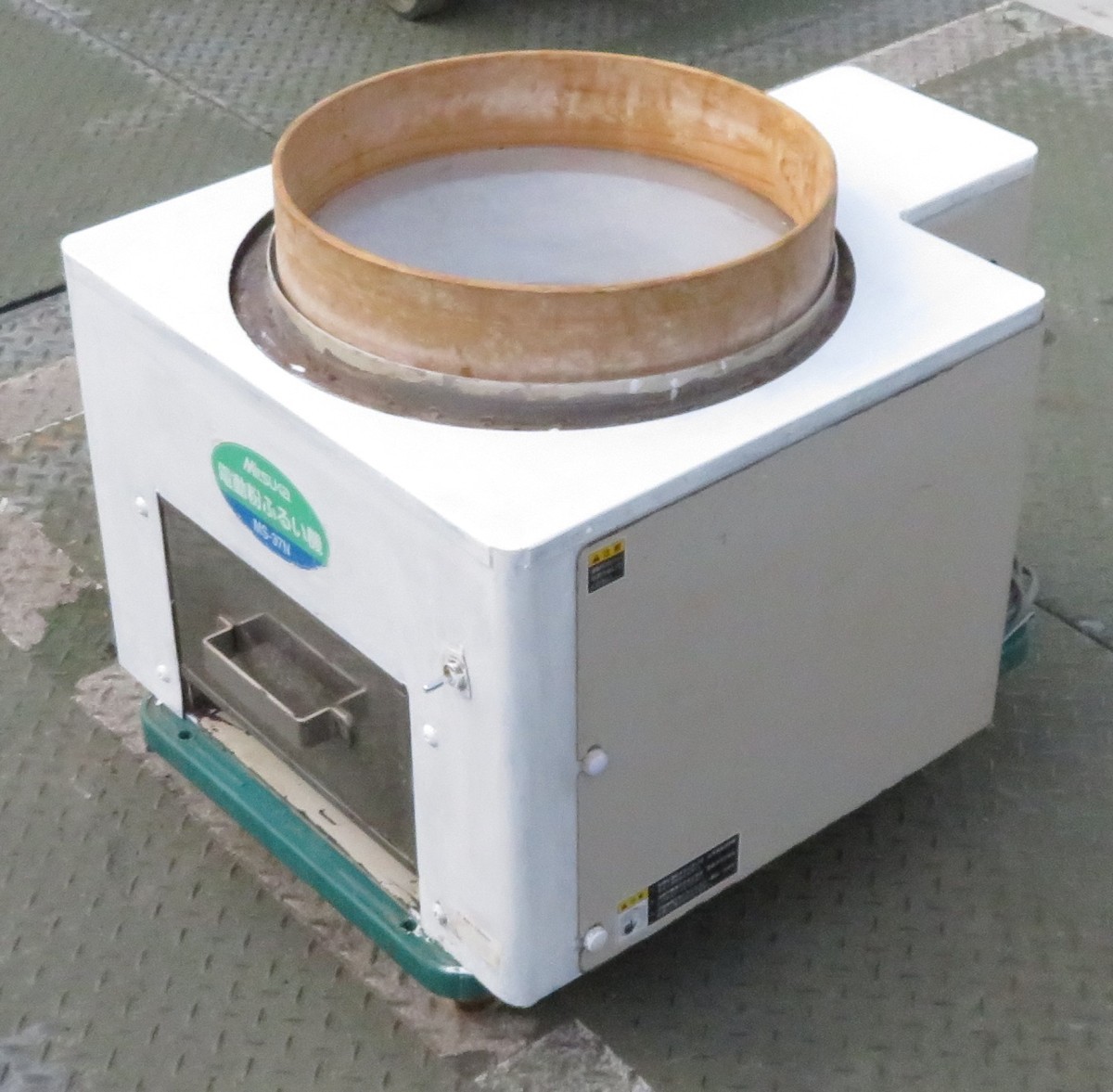 保証付・中国語可】ミツカ 業務用電動粉ふるい機・篩い機・MS-37N 100V