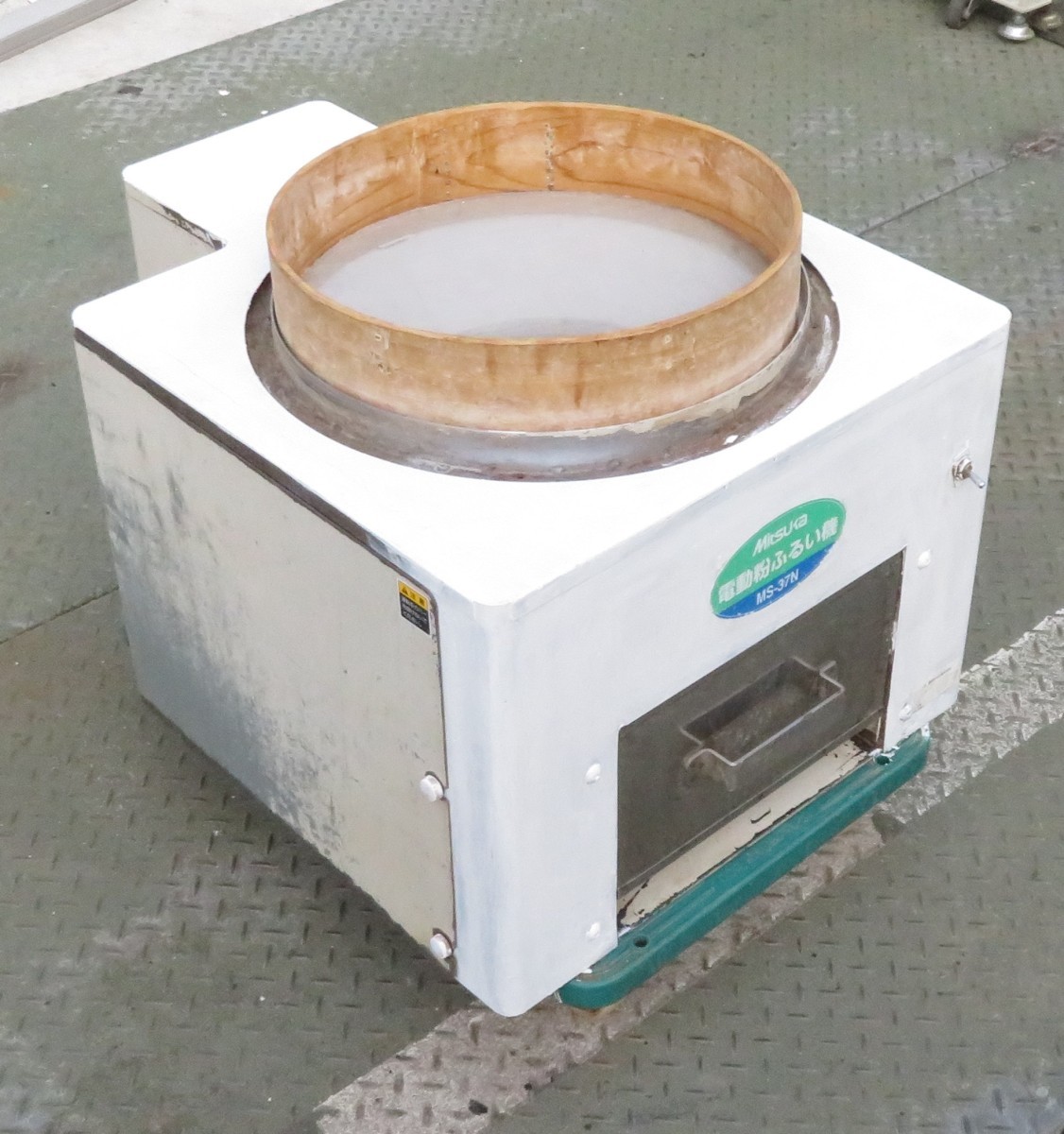 保証付・中国語可】ミツカ 業務用電動粉ふるい機・篩い機・MS-37N 100V