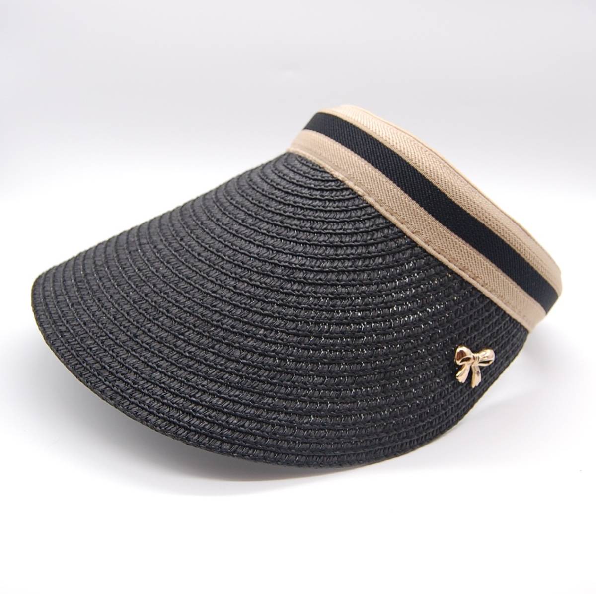 帽子 レディース 春 サンバイザー おしゃれ Uv つば広 ゴルフ テニス 大きいサイズ ブラック サンバイザー 売買されたオークション情報 Yahooの商品情報をアーカイブ公開 オークファン Aucfan Com