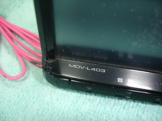 ケンウッド KENWOOD MDV-L403 メモリーナビ MDV-L403メモリーナビ地図