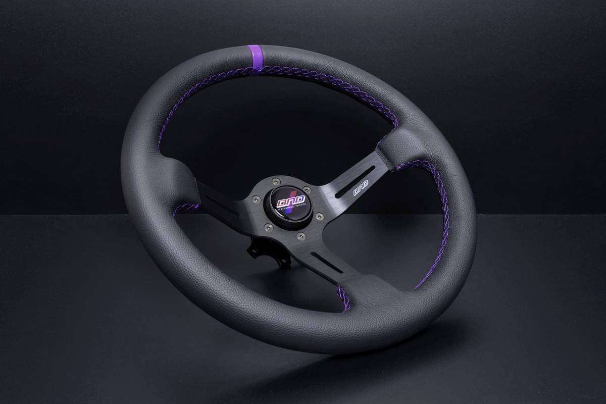 DND Performance Interior Race レザー パープルステッチ ディープ 