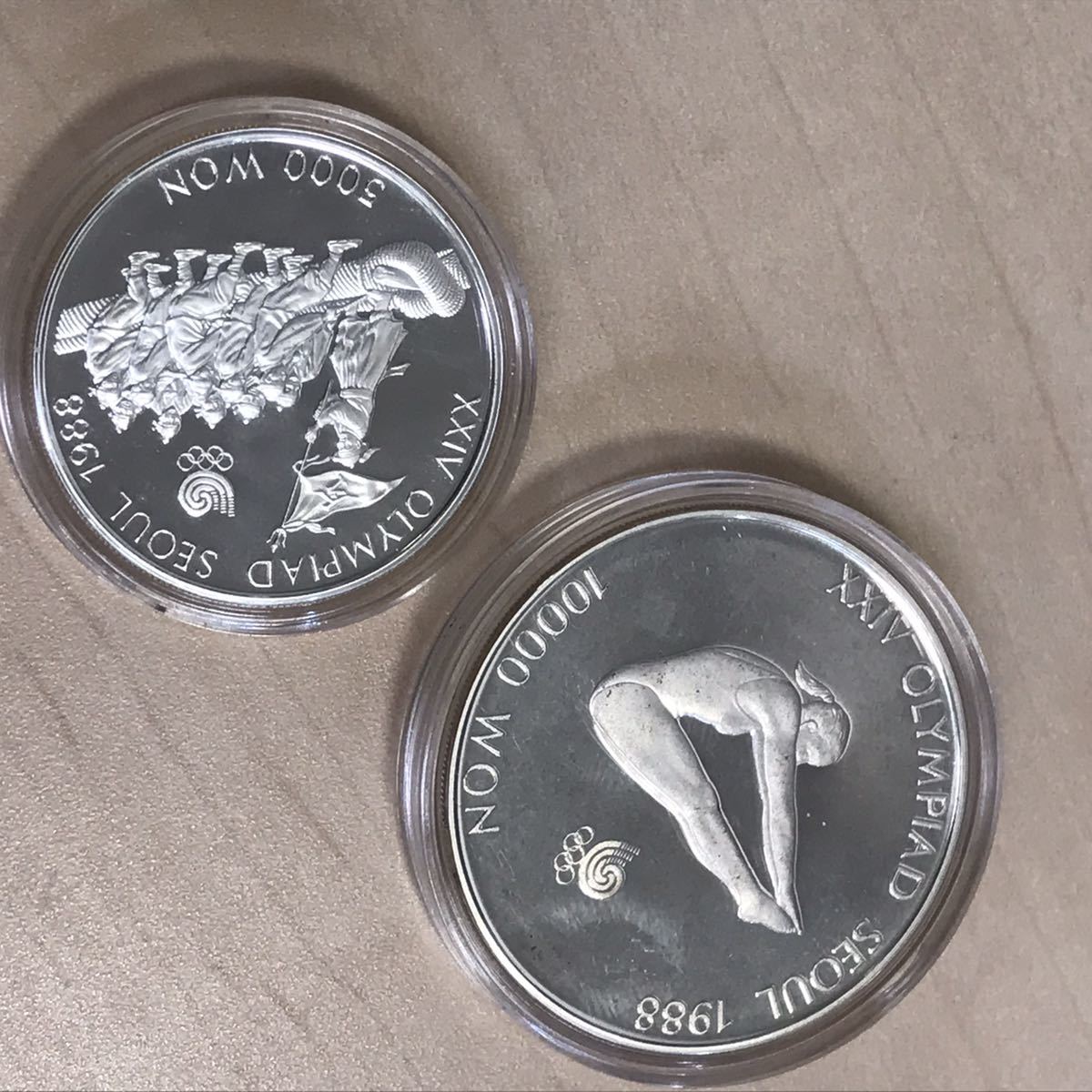 ソウルオリンピック 1988年 記念硬貨 銀貨 10000ウォン 0 - Yahoo