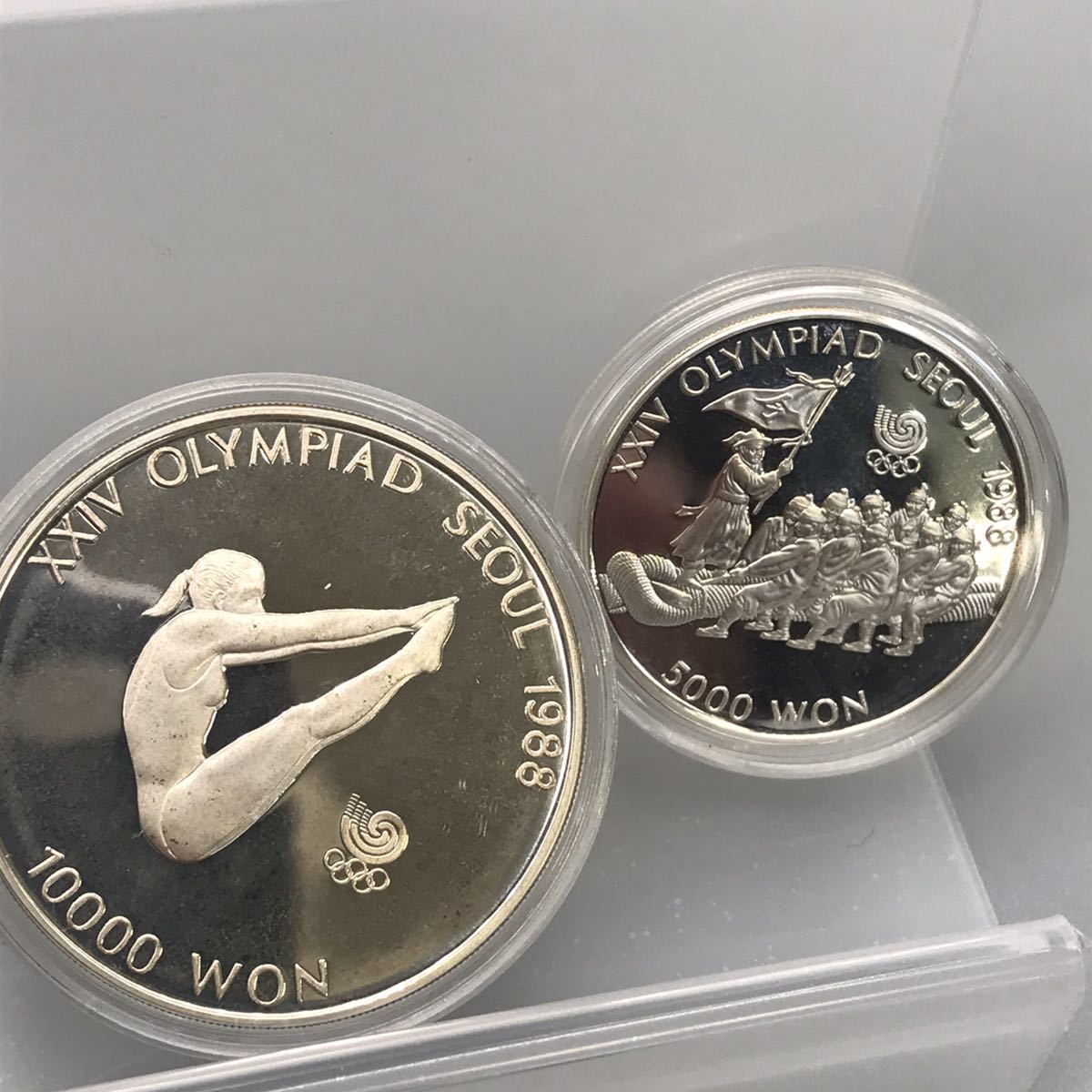 ソウルオリンピック 1988年 記念硬貨 銀貨 10000ウォン 0 - Yahoo