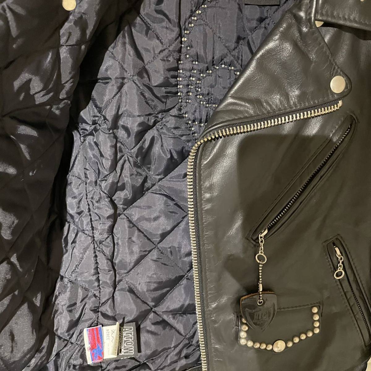 1円！F schott×HTC ダブルライダース レザージャケット ショット 613 