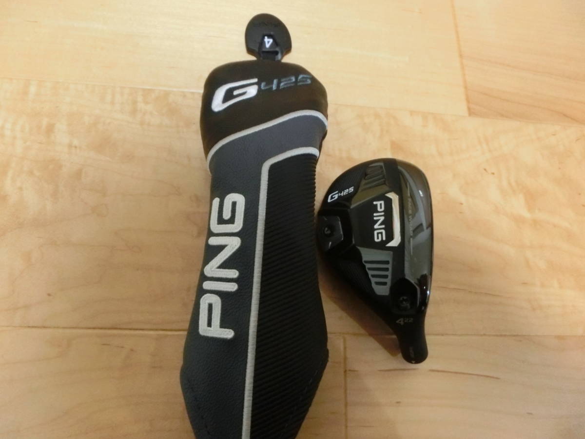 PING ピン G425 ハイブリッド #4 22°ヘッドのみ ヘッドカバー付き
