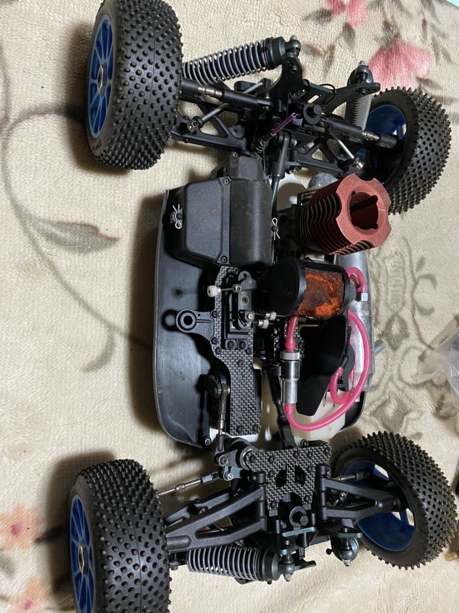 無限精機 エンジンカー ラジコン Mugen MUGEN K2-X495 エンジン始動