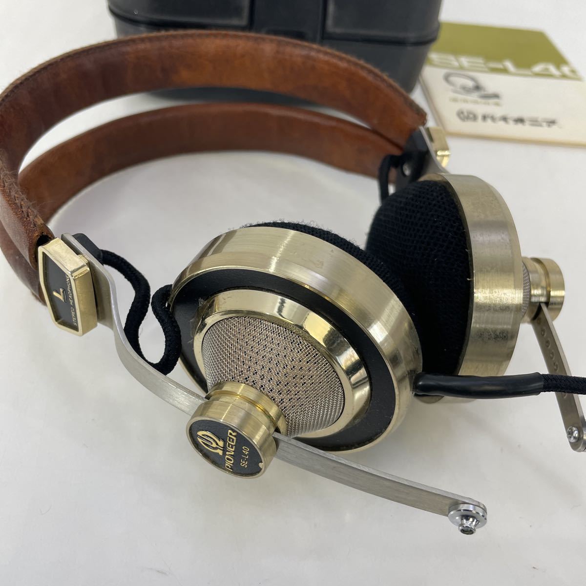 ヴィンテージ】Pioneer パイオニア SE-L40 有線ヘッドフォン