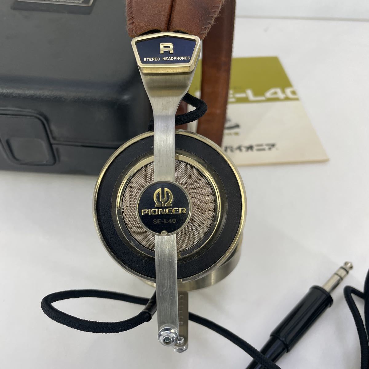 Pioneer パイオニア ヴィンテージ・ヘッドホン SE-L40 ケース付き