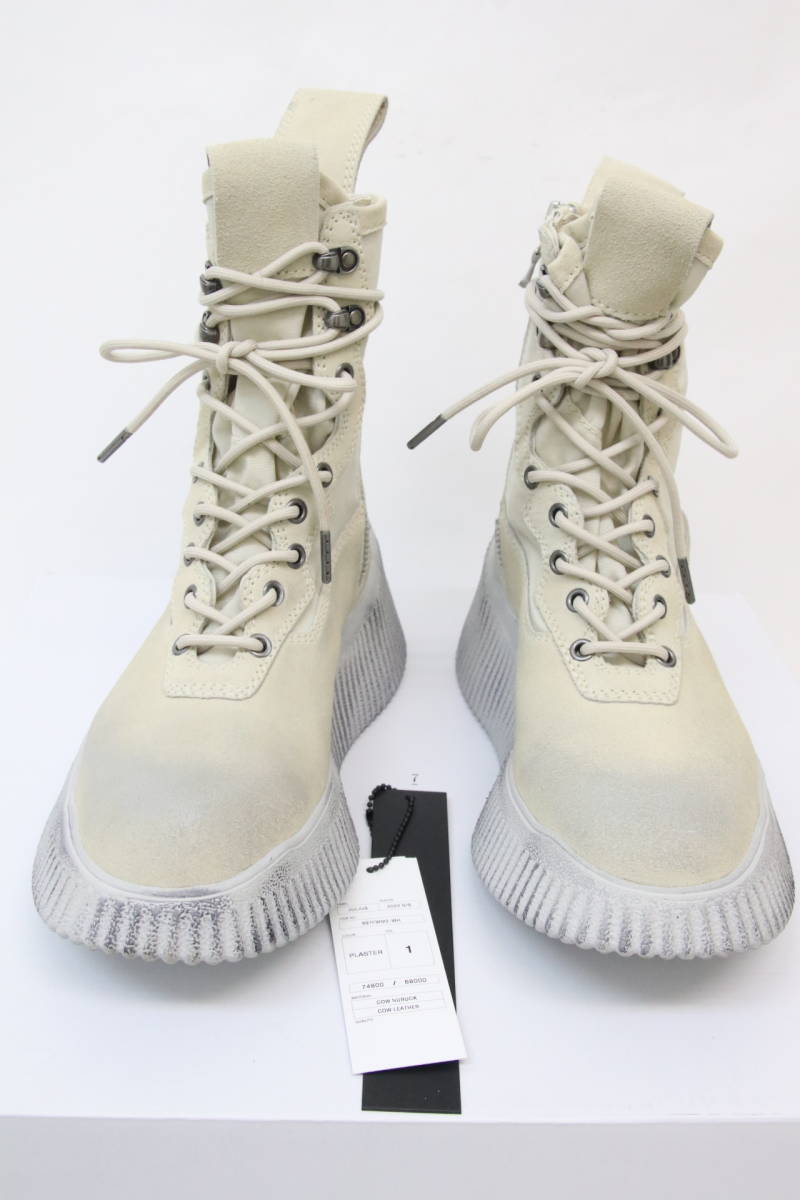 20SS新品 定価74800円 JULIUS ユリウス サイドジップ レースアップ 