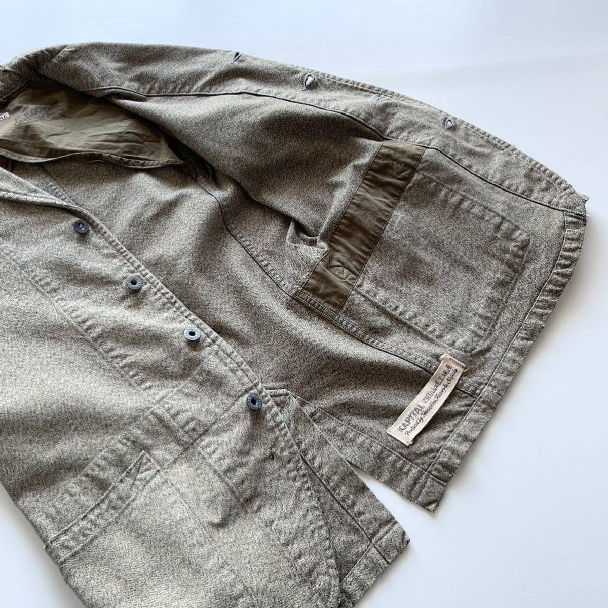 美品 KAPITAL KOUNTRY キャピタルカントリー ビンテージ加工 