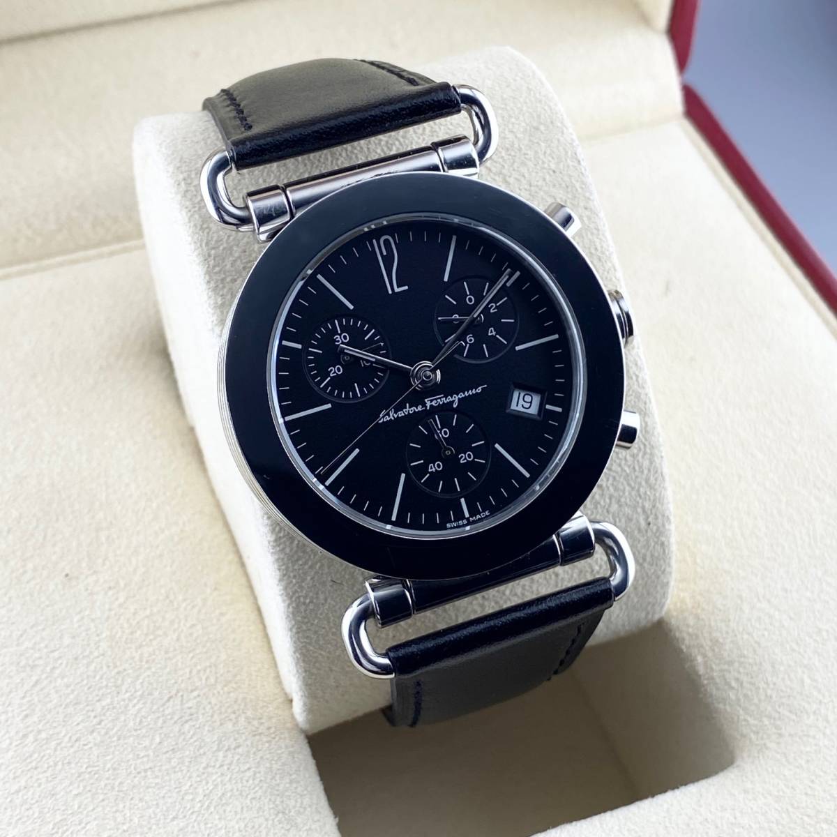 1円箱付】Salvatore Ferragamo サルヴァトーレ フェラガモ 腕時計 