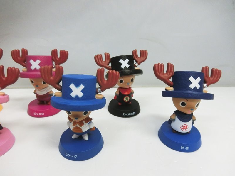 ドラゴンボール ワンピース コラボ ジャンプ40周年 チョッパーマン スイングヘッドフィギュア 全12種セット グレートサイヤマン Secret 他 トニートニー チョッパー 売買されたオークション情報 Yahooの商品情報をアーカイブ公開 オークファン Aucfan Com