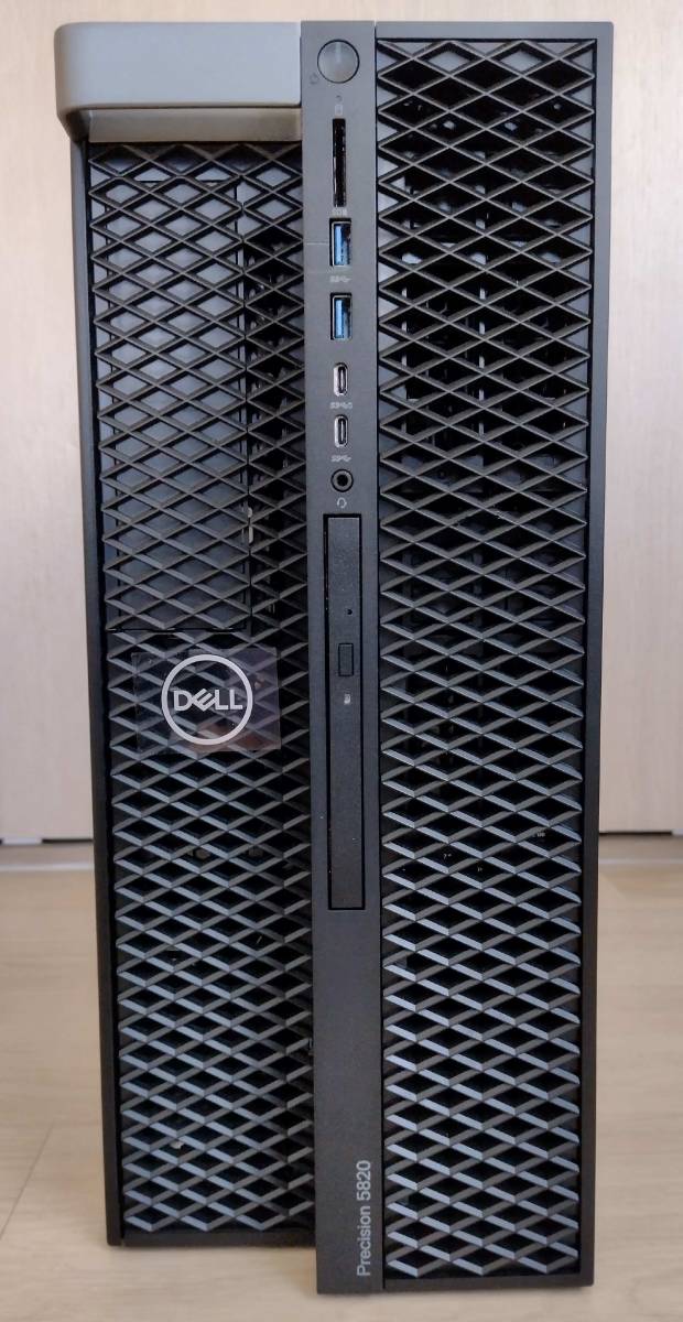 DELL Precision T5820 Xeon W-2125 4.00GHz/SSD 512GB/HDD 1TB/32GB MEM/DVDRW 動作確認済み