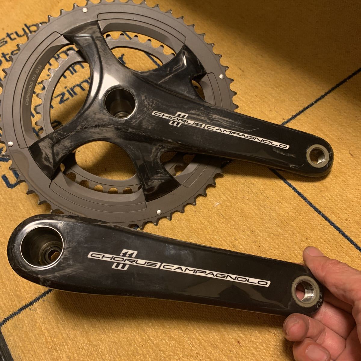 CAMPAGNOLO CHORUS 11s 52-36 172.5mm セミコンパクト カーボン 