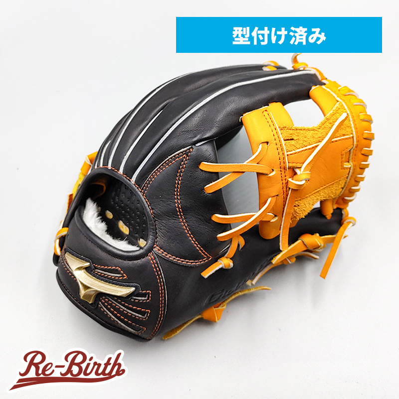 【再生修理済みグローブ】ミズノ ソフトボールグローブ / オールラウンド用 (mizuno グラブ) [管理コード:002-05]