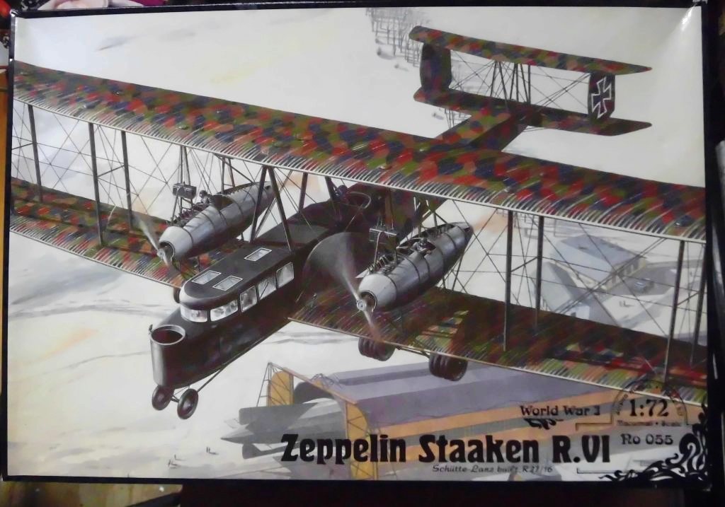 1⁄72 ローデン Staaken Zeppelin - ツェッペリン・シュターケン ドイツ