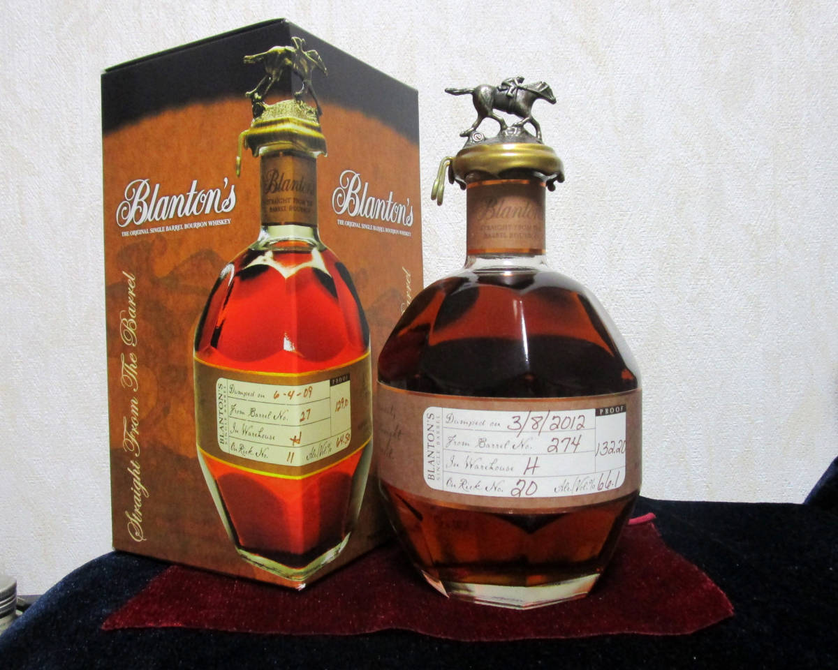 シングルバレル ブラントン バーボン Blanton
