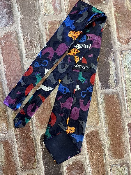 Zhdiamond Silks 可愛いpopイラストシルク素材メンズネクタイ 赤字覚悟 完全売切4 C ネクタイ一般 売買されたオークション情報 Yahooの商品情報をアーカイブ公開 オークファン Aucfan Com