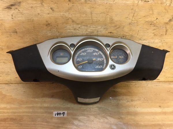 Yamaha  ZRエボ2ストスピードメーター 中古 Yamaha ZRエボ2ストスピードメーター 中古 液晶OK.ジョグZR.エボ.純正